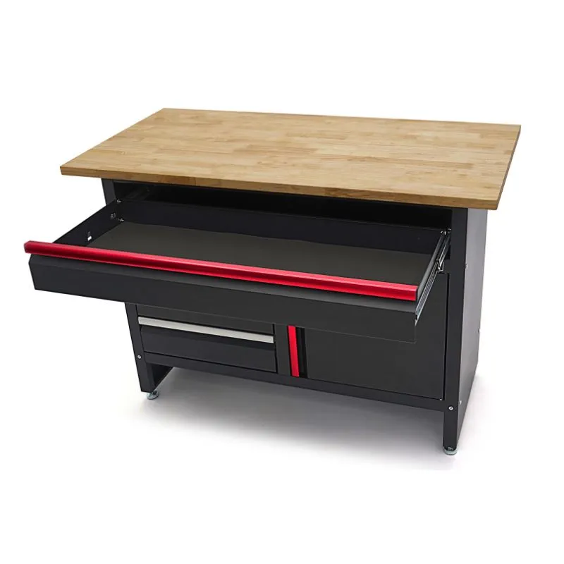 radni stol 120 cm s 4 ladice i 1 vrata - slika 8