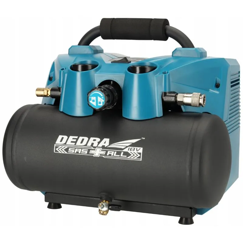 Akumulatorski kompresor 6L, 2 x 18V - Prelog