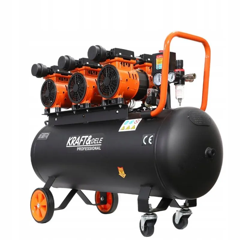 bezuljni kompresor, 100l, 230 v, 8 bar, 3×1500 w - slika 5