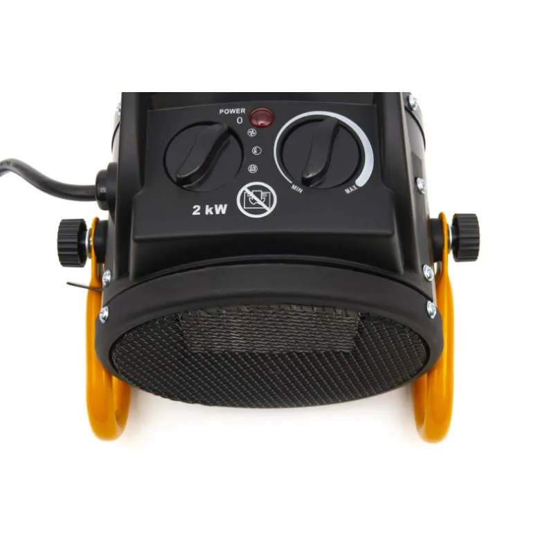profesionalna električna grijalica s ventilatorom, 3 kw - slika 8