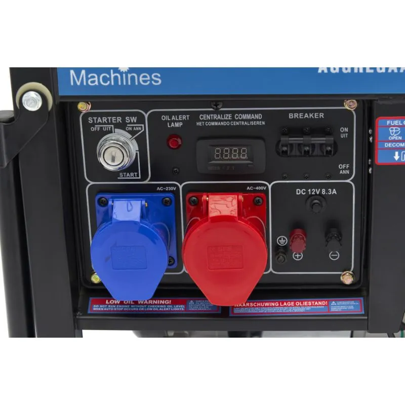 generator električne snage od 4400 w s dizelskim motorom - slika 2