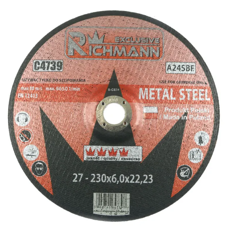 Brusna ploča za metal fi 230 x 6 mm - Prelog