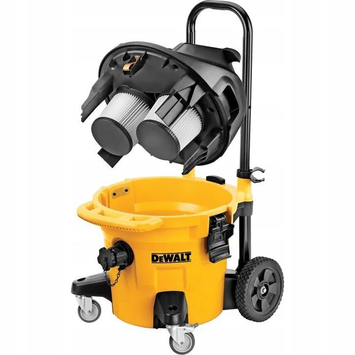 dewalt građevniski usisavač 38l, 1400w - slika 2