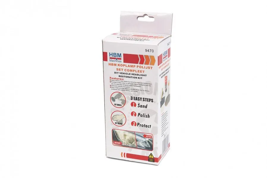 set za poliranje farova - slika 2