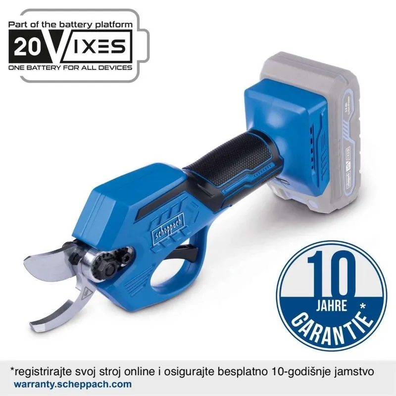 bc-prs28-x aku škare, 28 mm, 2ah baterija + 2,4a - slika 4