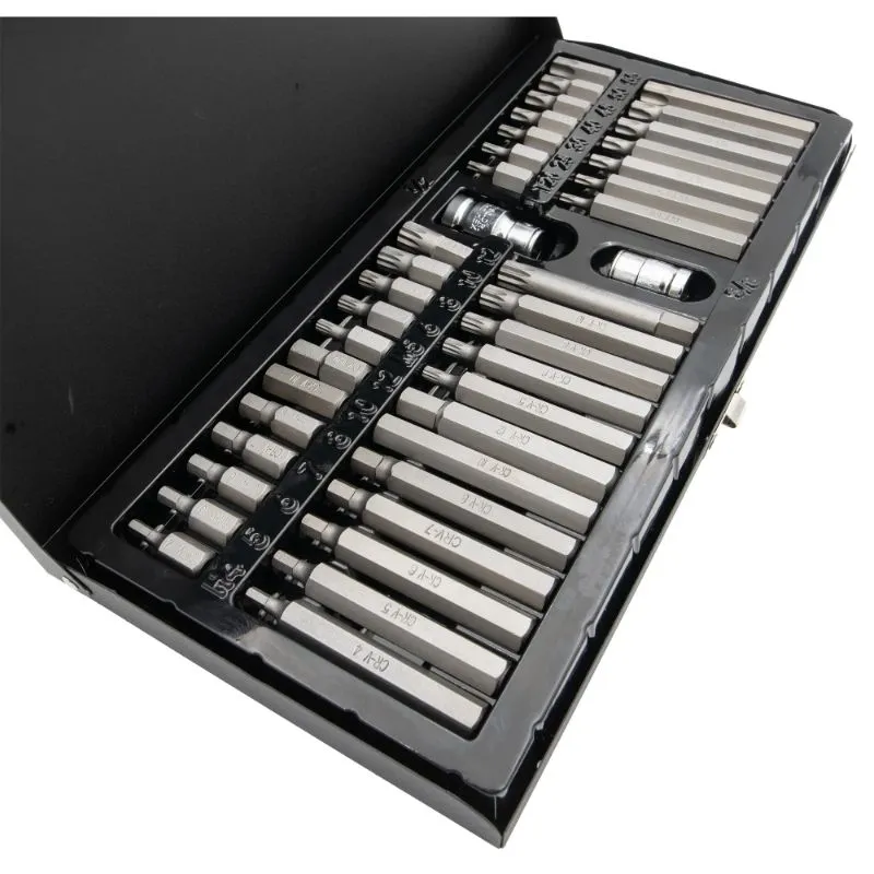 set bitova - hex, torx, xzn - 40 komada - slika 6