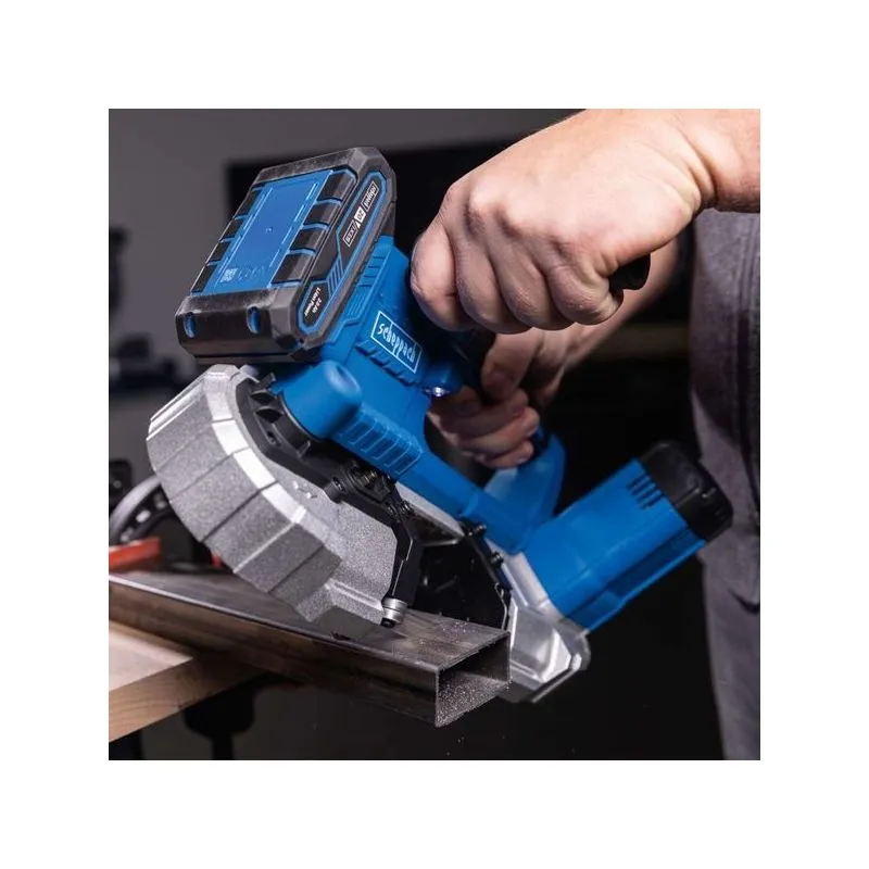 c-mbs635-x akumulatorska tračna pila za metal, 20v, 6 brzina 330–630 o - slika 5
