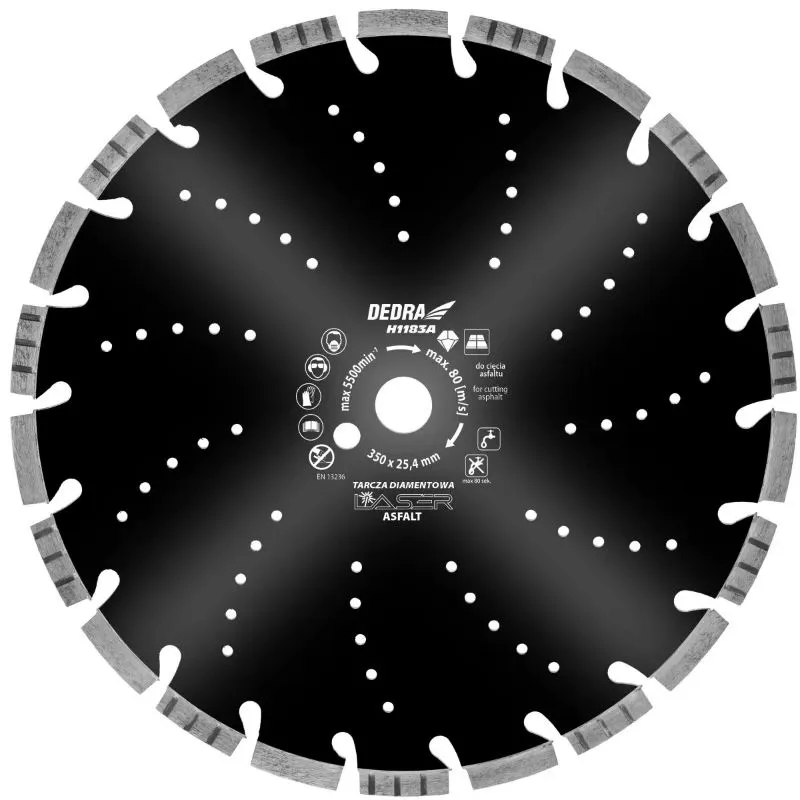 laser asflalt rezna ploča 400 mm/ 25.4 - slika 1