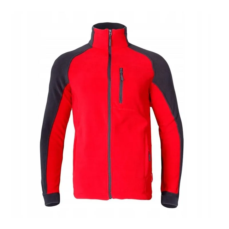 Jakna od flisa crveno-crna, 3XL - Prelog