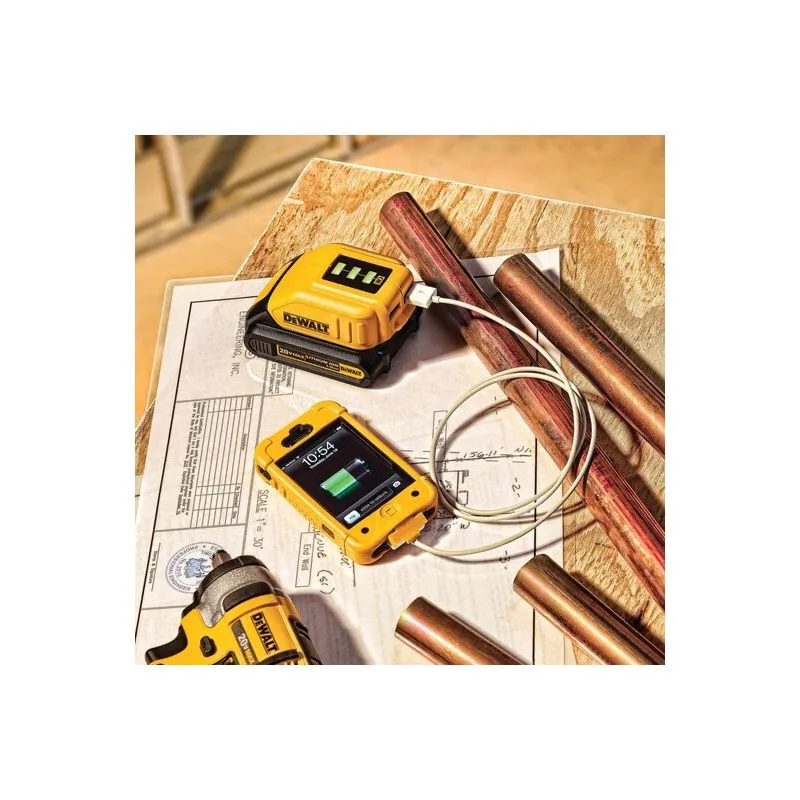usb punjač i adapter za xr baterije dewalt - slika 5