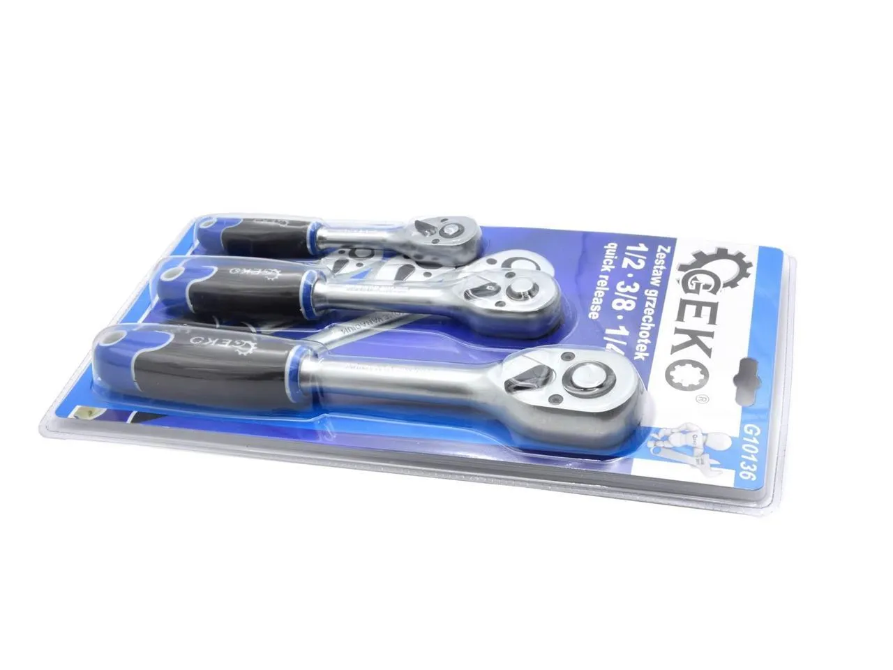 set račna 1/2" 3/8" 1/4" - slika 4