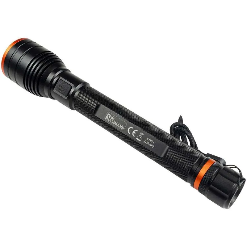 punjiva aluminijska svjetiljka, 50w led, zoom - slika 4