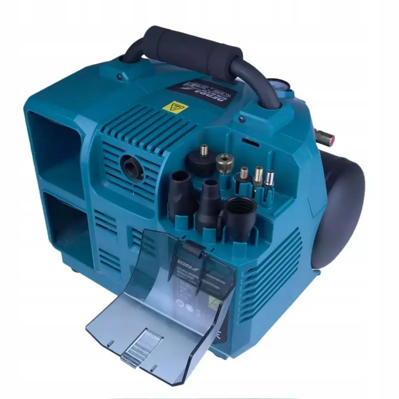 akumulatorski kompresor 6l, 2 x 18v - slika 2