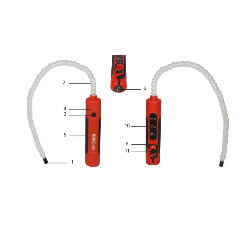 fleksibilna led radna svijetliljka, 5w - slika 4
