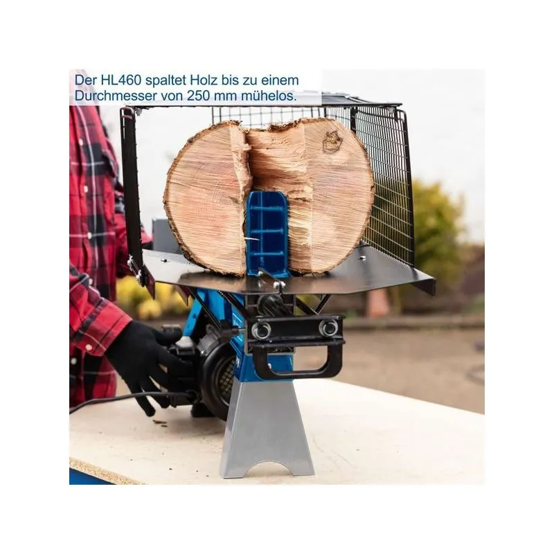 horizontalni cjepač drva hl460 - 230v, 4t, 1500w - slika 3