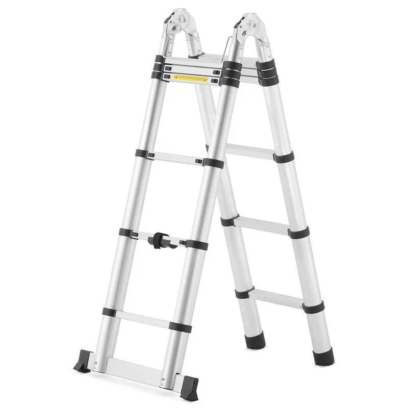 dvostrane teleskopske aluminijske ljestve od 380 cm - slika 7