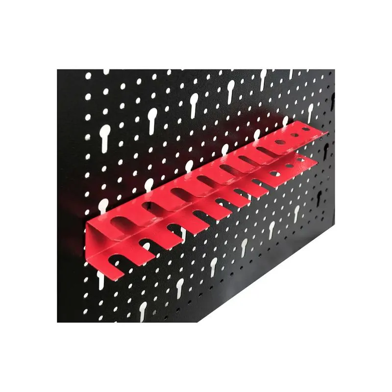 perforirani metalni panel sa 30 komada kutija i nosača - slika 4