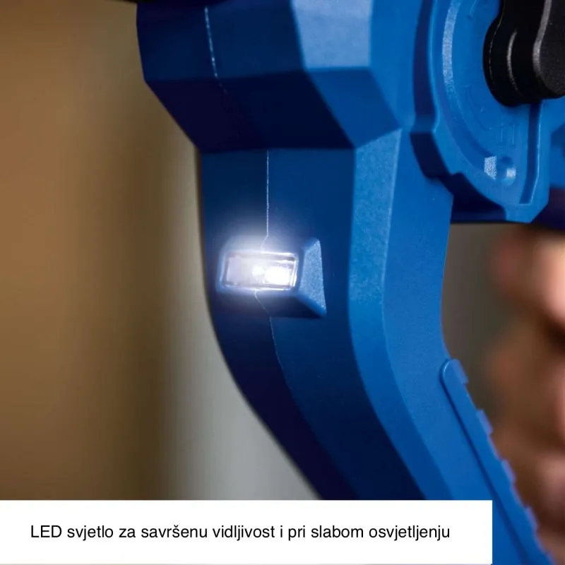 akumulatorska udarna bušilica c-rhd130-x, 1,3 j, led svjetlo - slika 8
