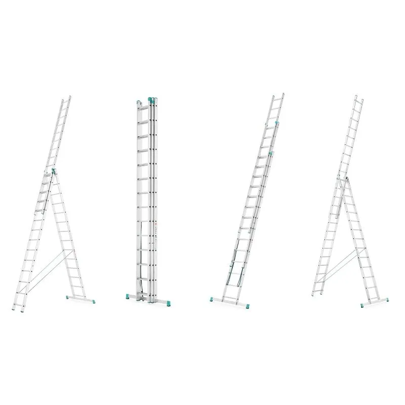 produžne aluminijske ljestve 3x14m - slika 5