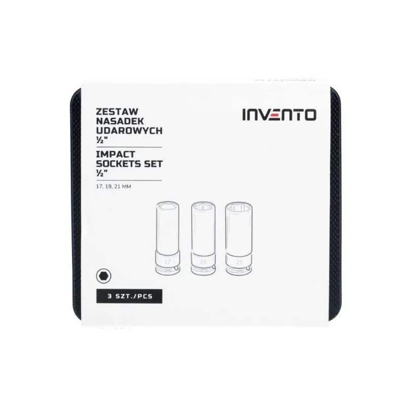 set udarnih nasadnih ključeva 1/2" 17, 19, 21 mm - slika 3