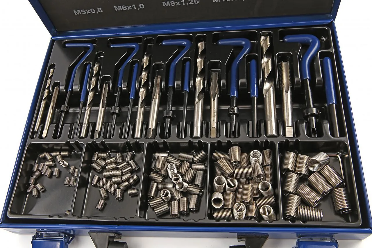 set alata za popravak navoja m5 - m12 produženi navoj - slika 2