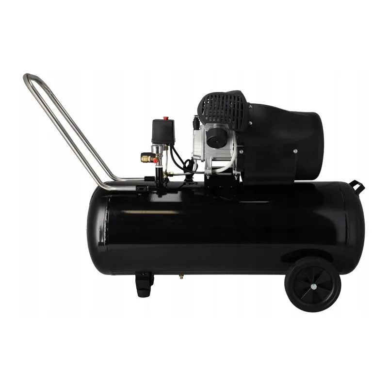 uljni kompresor, 2 cilindra v 100l, 2, 3kw, 412l/min. 8 bara - slika 2