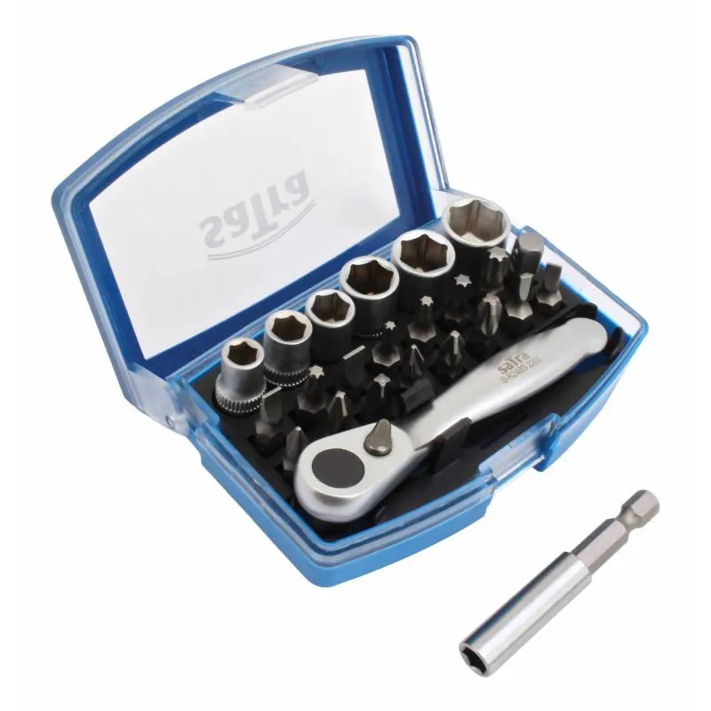 set bitova i nasadni ključeva, 1/4" - slika 2