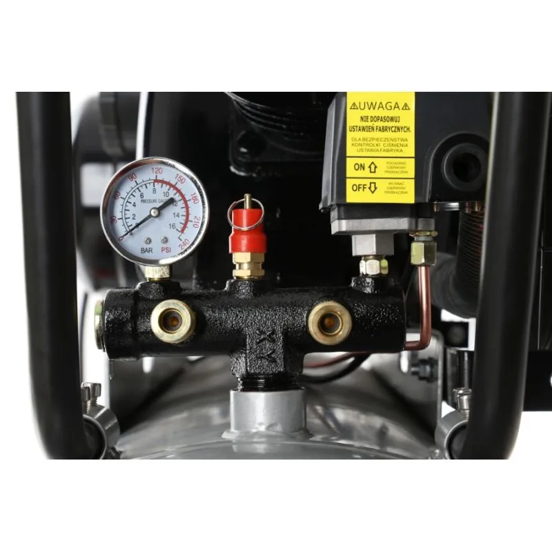 klipni kompresor 300 l, v3, 8 bara, 1190l / min , 400v - slika 6