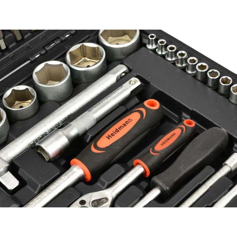 set nasadnih ključeva 1/2" i 1/4", 94 komada - slika 5