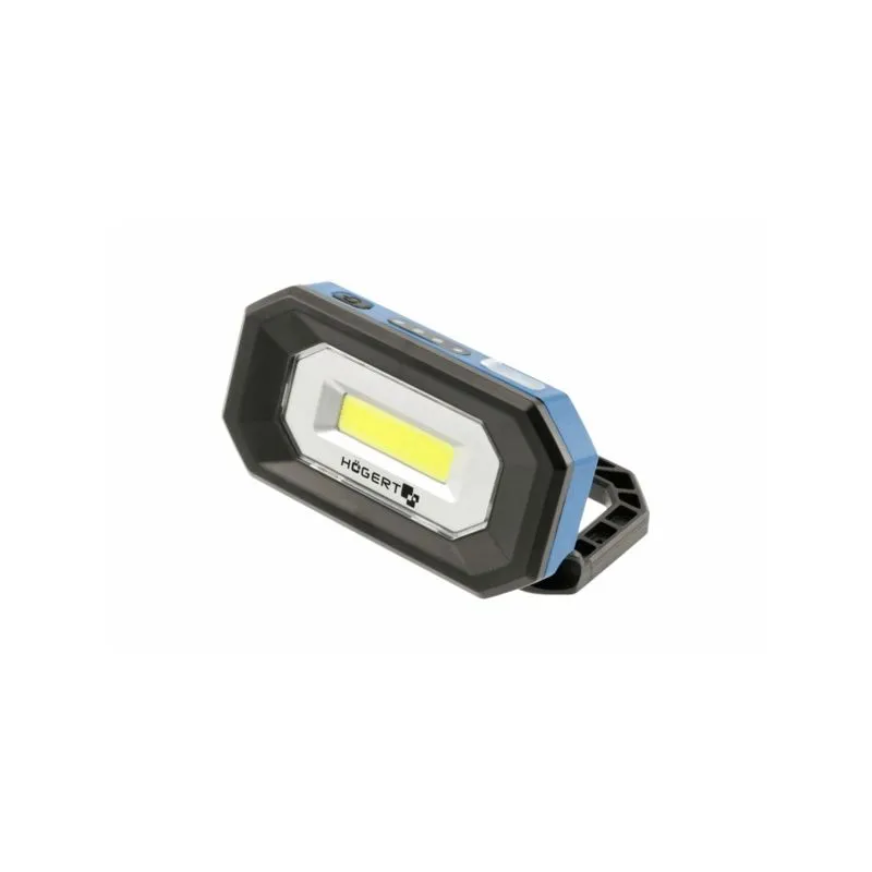 led radna svjetiljka 500 lm punjiva s magnetom i kukom - slika 2