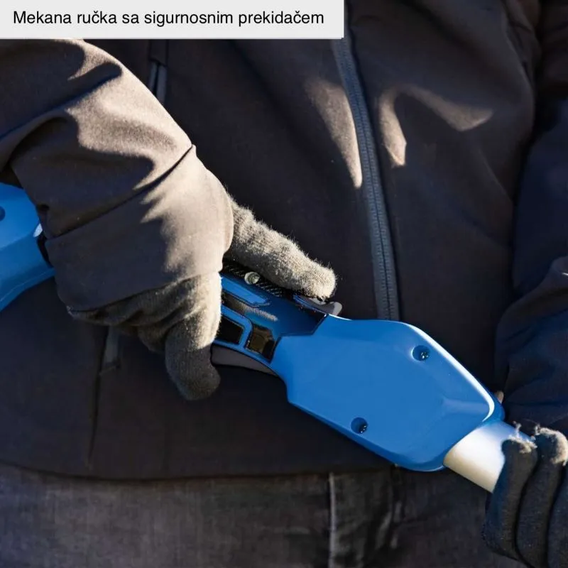 akumulatorske teleskopske škare za živicu s 11 kutova rezanja c-phs410 - slika 6