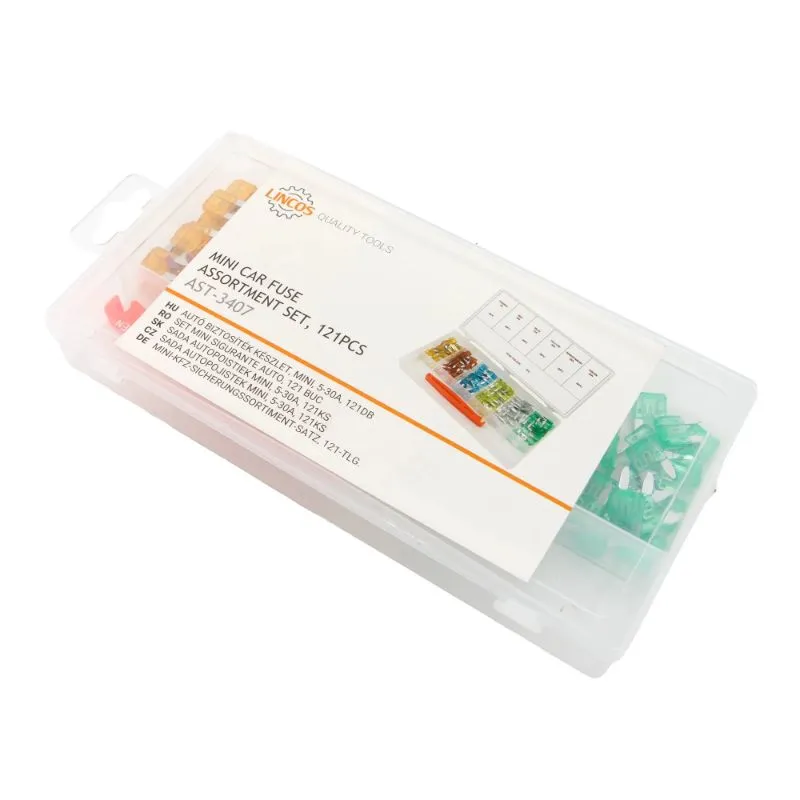 set mini auto osigurača, 121 kom - slika 2