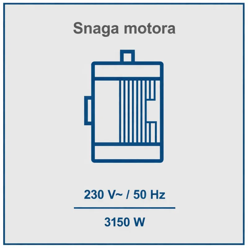 vertikalni cjepač drva, 230 v, 7,95 t - slika 10