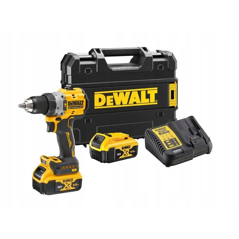 dewalt aku xr udarna bušilica/odvijač 18v, 2 x 5,0 ah - slika 1