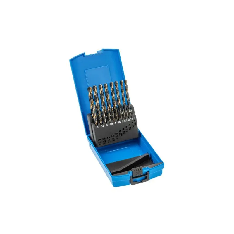 Set HSS svrdala za metal 19 dijelova DIN 338 - Prelog