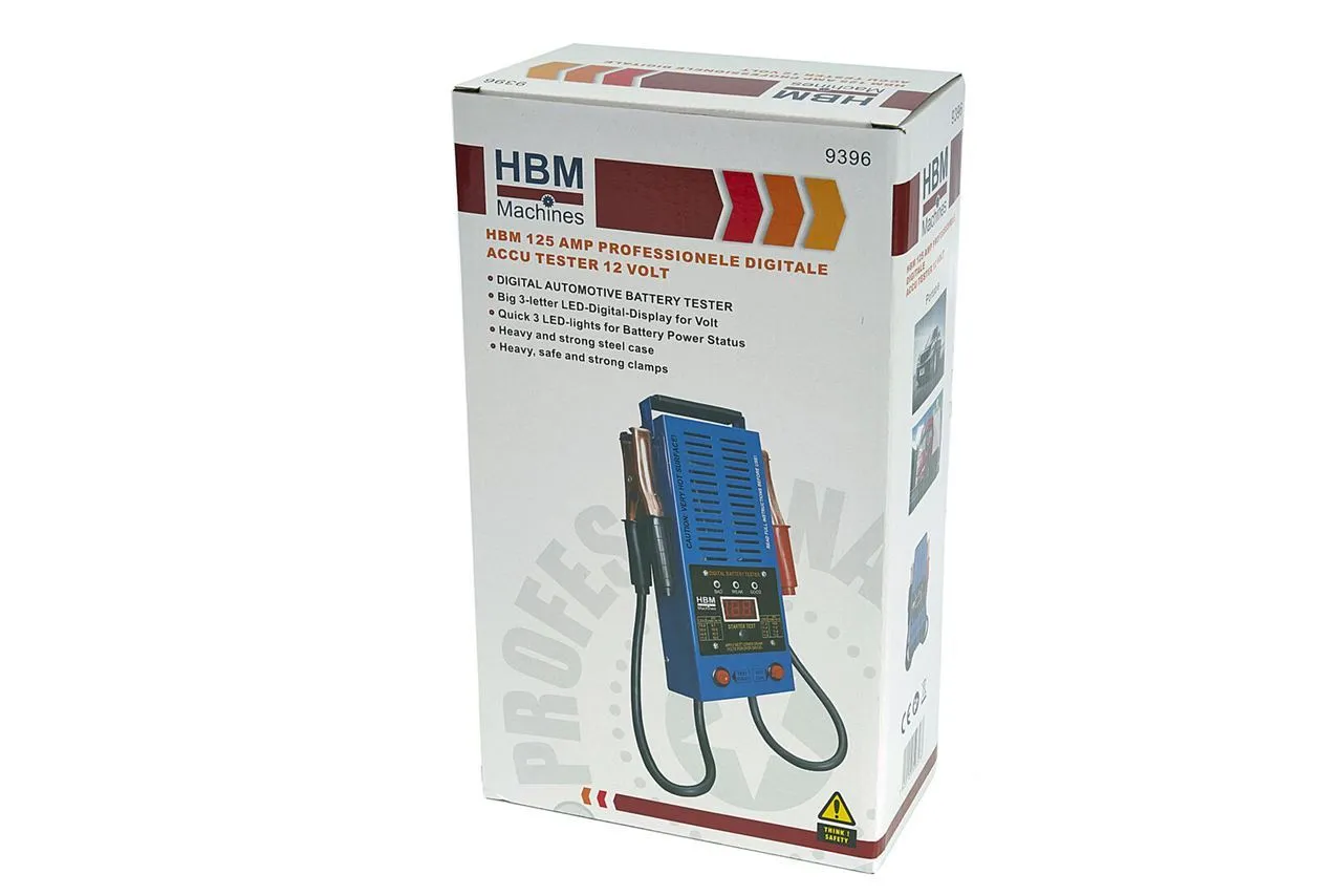 125 amp profesionalni digitalni tester akumulatora - 12 volti - slika 5