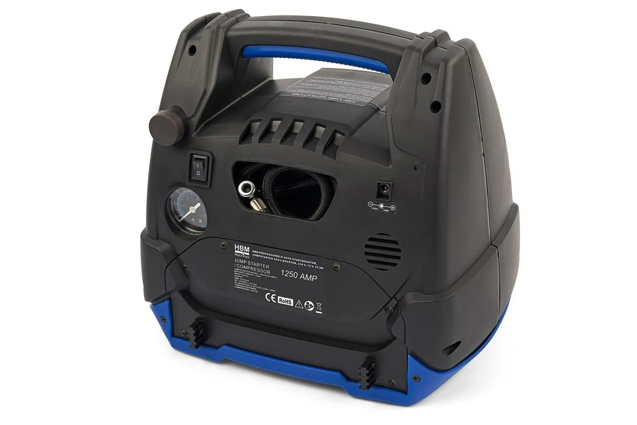 profesionalni starter akumulatora, jumpstarter, 230 v, 12 v, 22 ah - slika 6