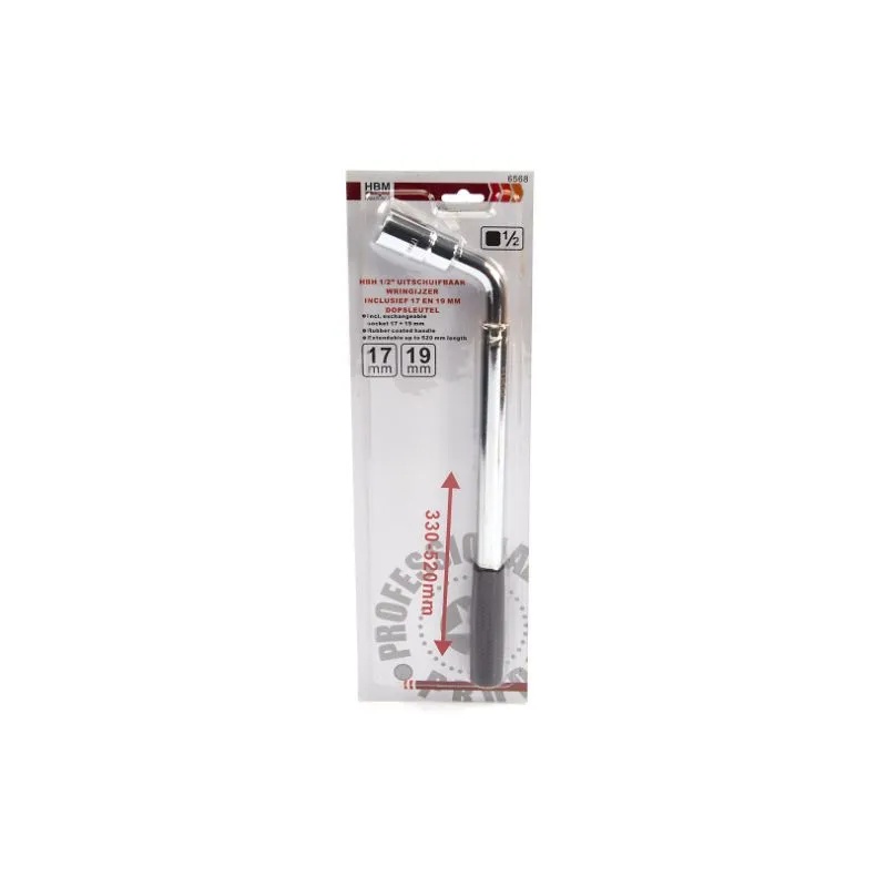 poluga 1/2" s nasadnim ključevima 17 - 19 mm - slika 3