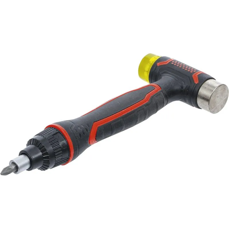 Čekić s izmjenjivim glavama | 1/4" PZ2 | 3-u-1 - Prelog