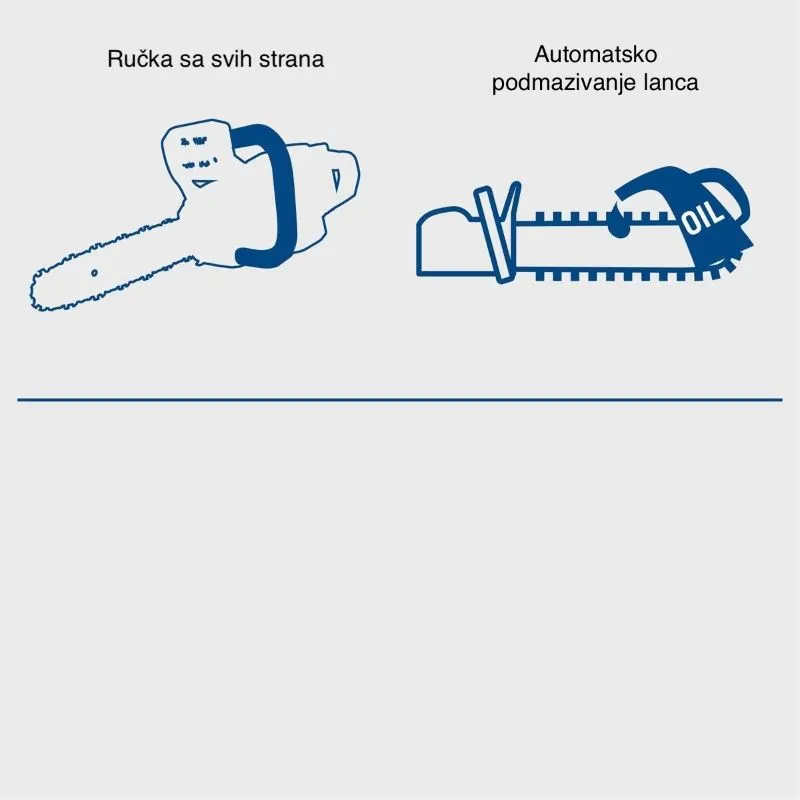 akumulatorska motorna pila c-cs254-x - slika 5