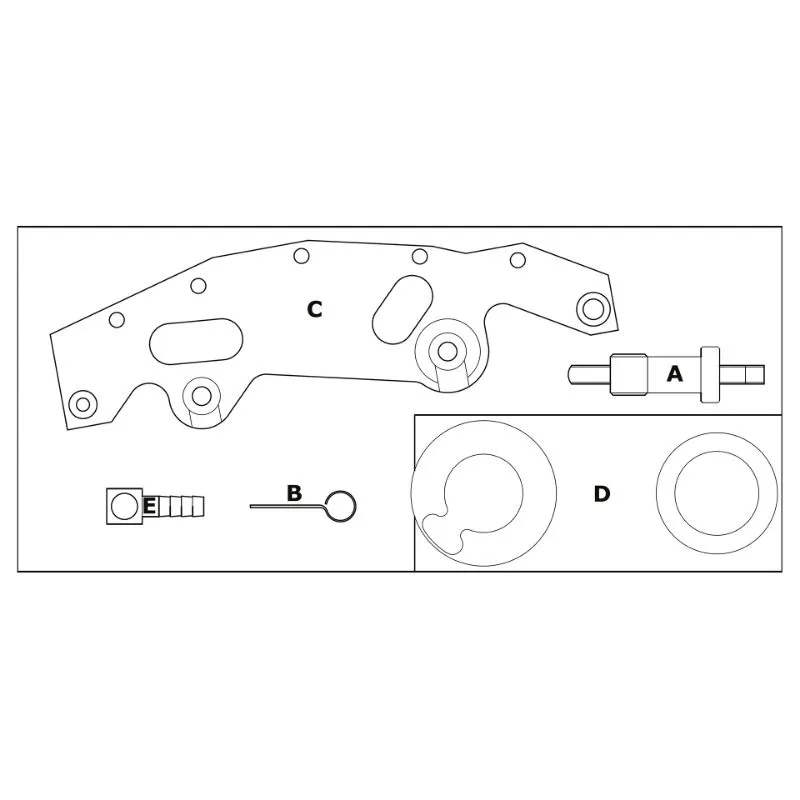 set alata za fazu motora bmw m52 / m54 / m56 - slika 2