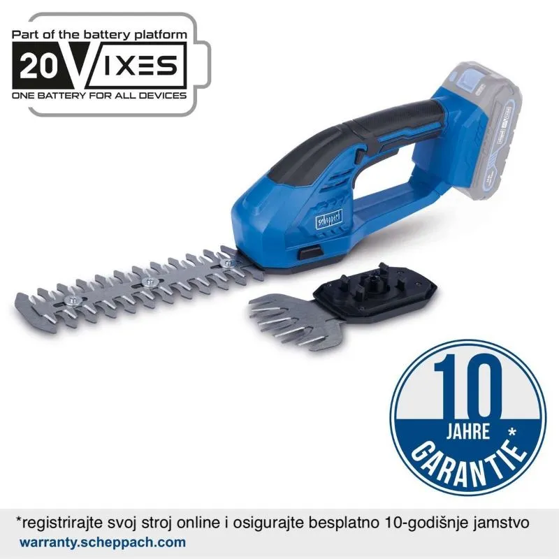 akumulatorski trimer za travu i živicu c-htgs200-x, 2u1 - slika 3