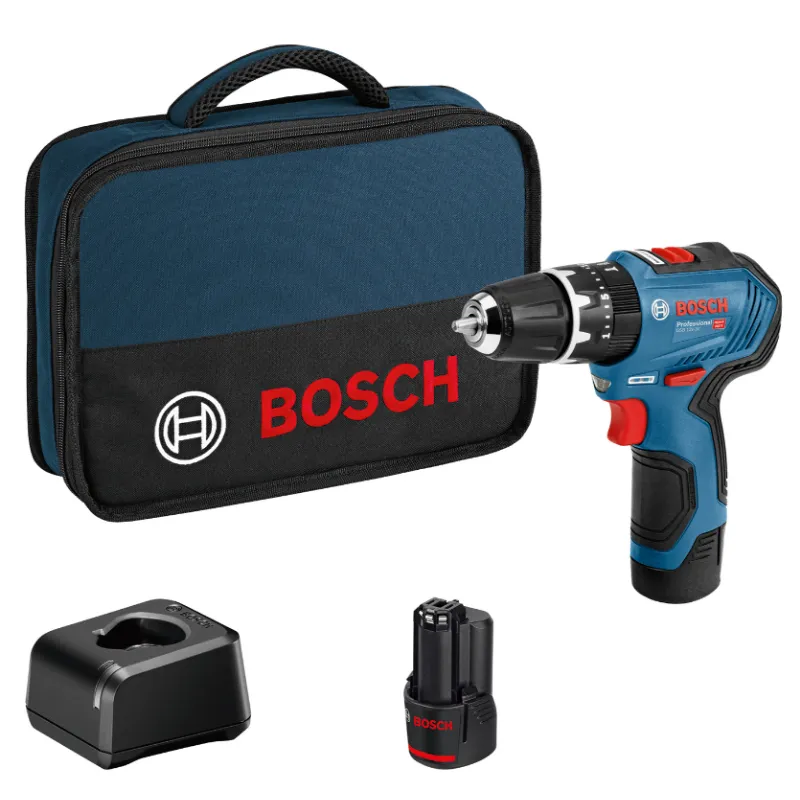 bosch aku bušilica - odvijač gsb 12v - 30 , 2 x 2.0 ah , torba - slika 1