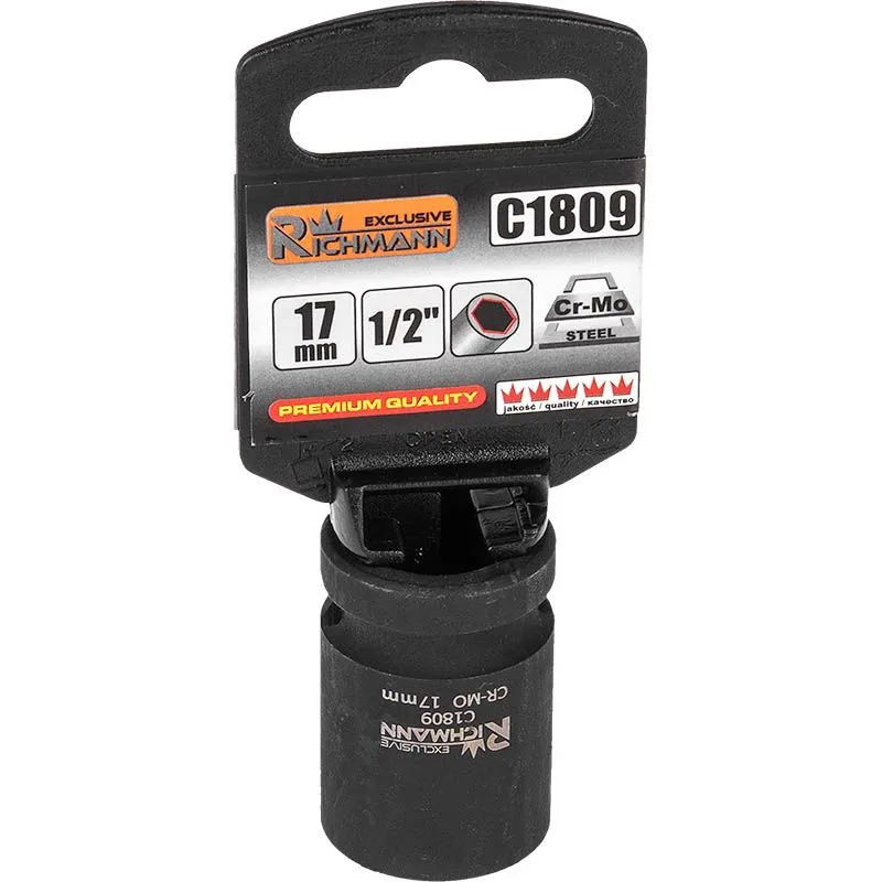 udarni nasadni ključ 1/2", kratki, 28 mm - slika 1
