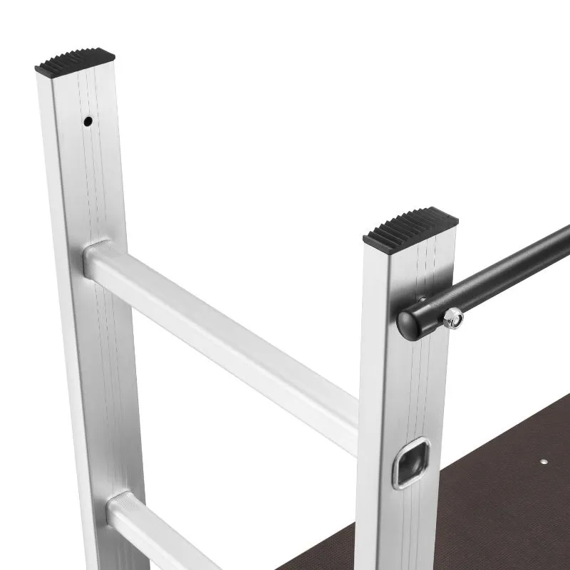 aluminijska skela- ljestve 2x8 gazišta - slika 5