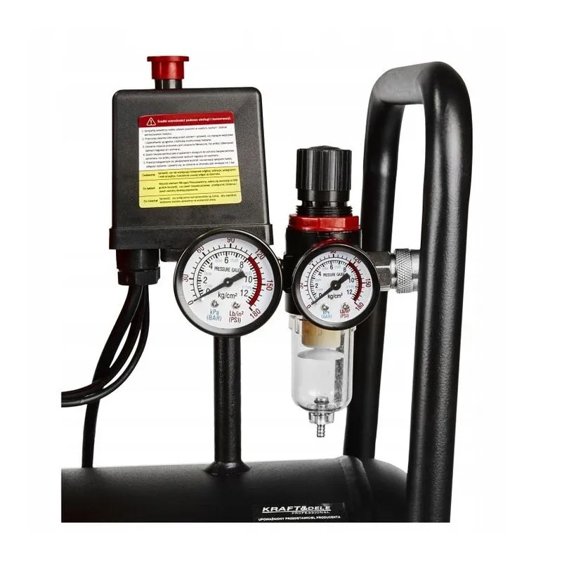 bezuljni kompresor 24l, 1390w, 8 bar - slika 2