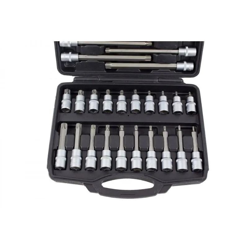 set torx nasadnih ključeva, t20 - t7o, 30 komada - slika 3