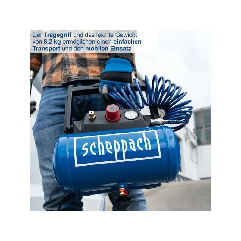 kompresor 6l 8 bar hc06 - slika 3