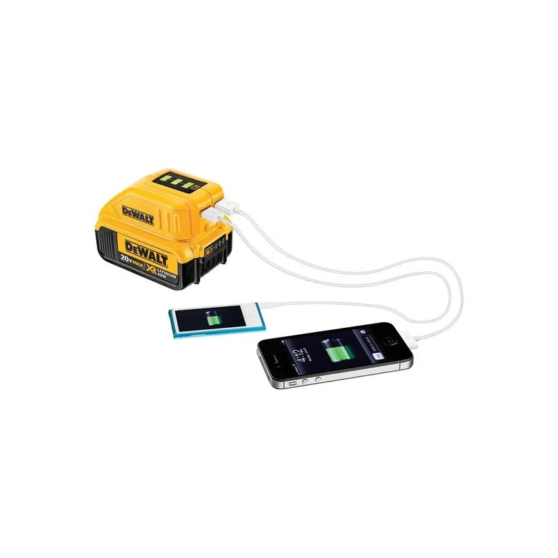 usb punjač i adapter za xr baterije dewalt - slika 4