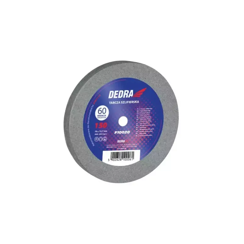 brusni disk, kamen 150x16x12.7mm, gr. 60 - slika 1